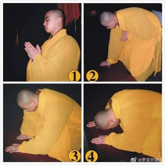 你会礼佛、问讯吗？