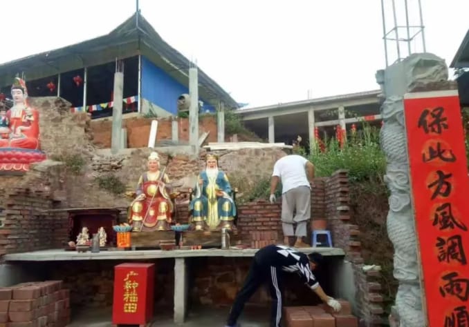 开阳寺的修复和扩建